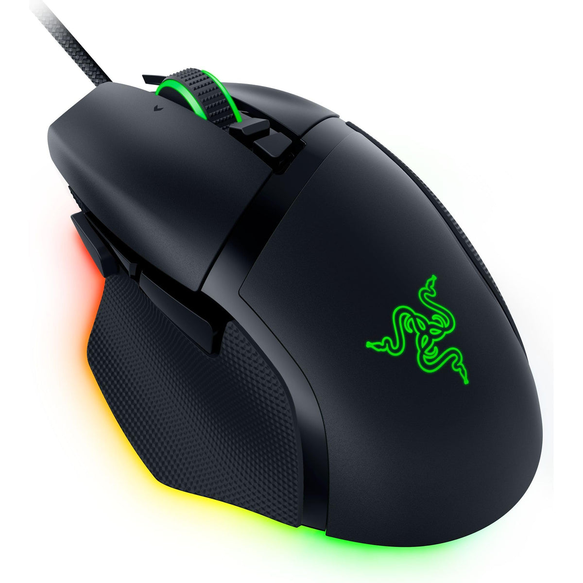 Razer Basilisk V3 - Wired Customisable Gaming Mouse (10+1 Programmable Buttons, HyperScroll Tilt Wheel, 11 Chroma RGB Lighting Zones, Optical Mouse Switches, Focus+ 26K DPI Optical Sensor) Black