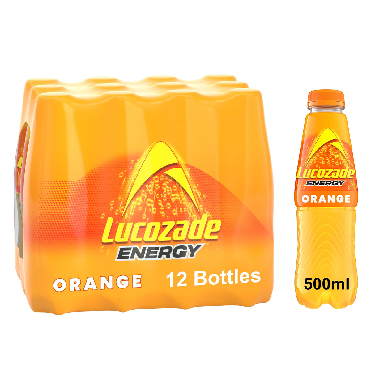 Lucozade Energy Cherry 500ml (Pack of 12)