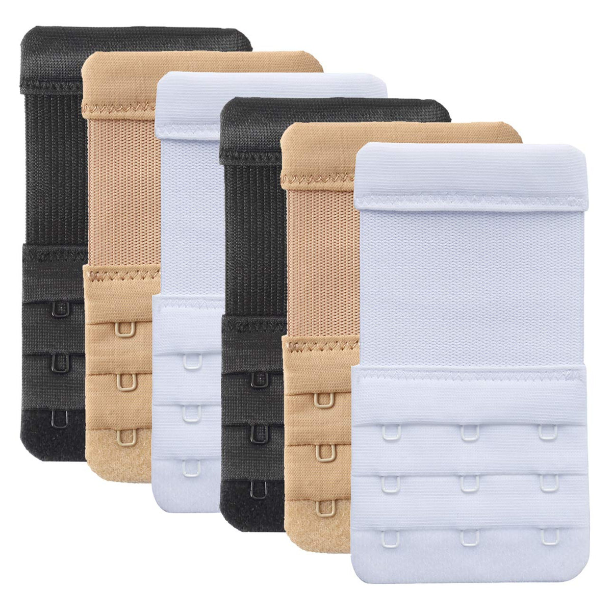 Women's Bra Extender 3 Hook Soft and Comfortable Bra Extension Strap