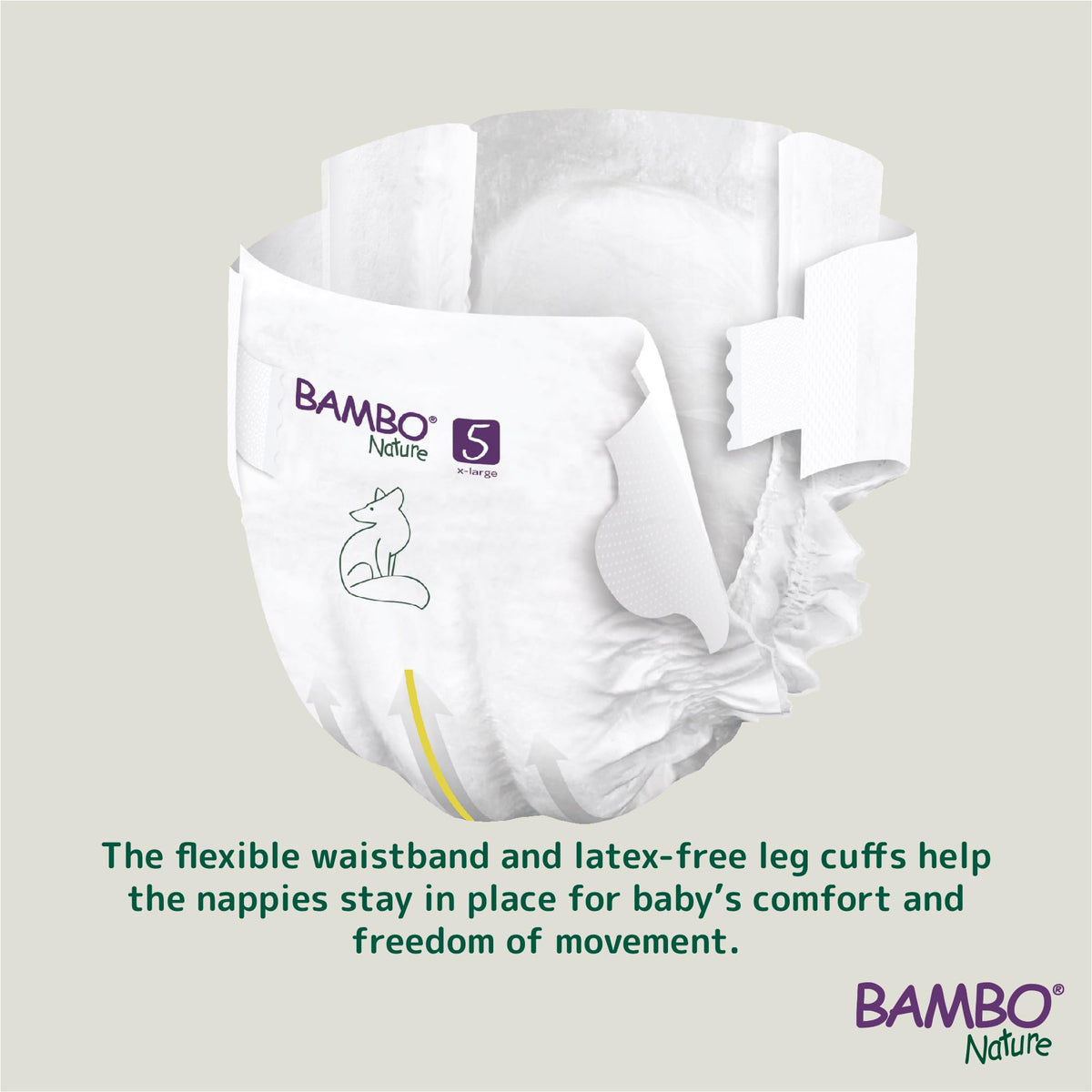 Bambo Nature Premium Eco Nappies, Premature Size 0 (2-7lb/1-3kg), XXS, Pack of 24, Eco-Labelled Nappies, Enhanced Leakage Protection, Secure and Comfortable Baby Nappy