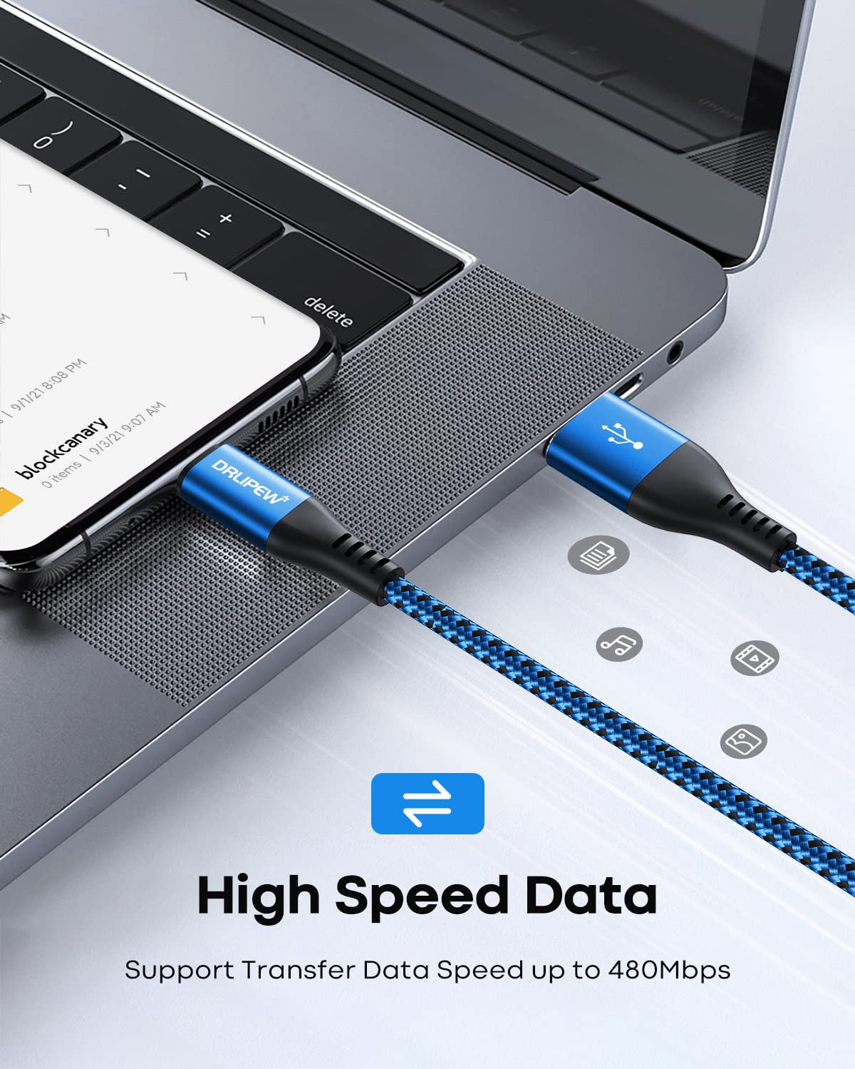 USB C Charger Cable 3M 3Pack,Extra Long USB to USB C Fast Charging Cable Braided,3A USB Type C Lead Fast Charge Compatible with Samsung Galaxy S21 S22 Plus S23 S20 S10,A54 A21s A20e,Xperia,PS5,Switch