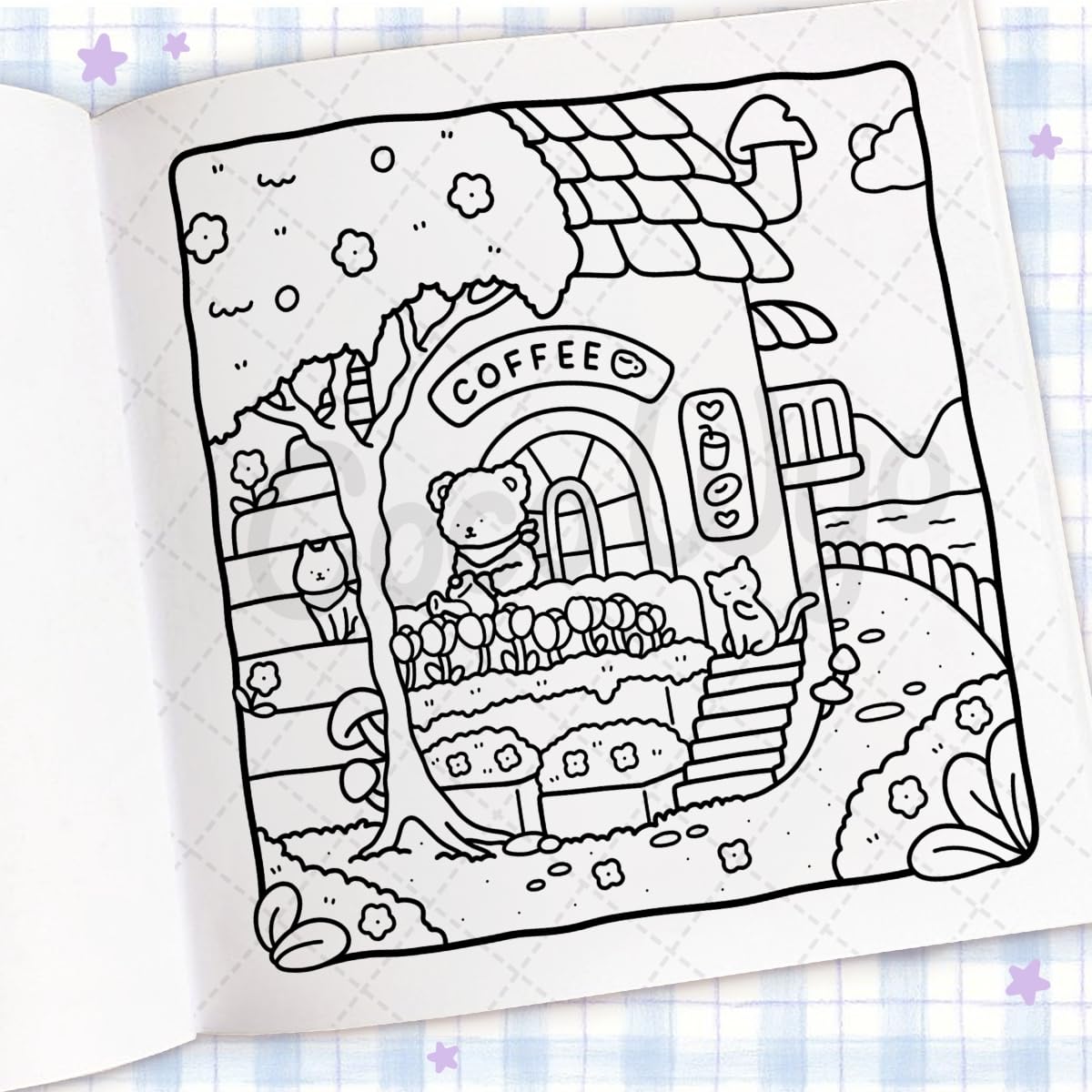 Cozy Corner: A Calm and Comforting Colouring Book (Coco Wyo)