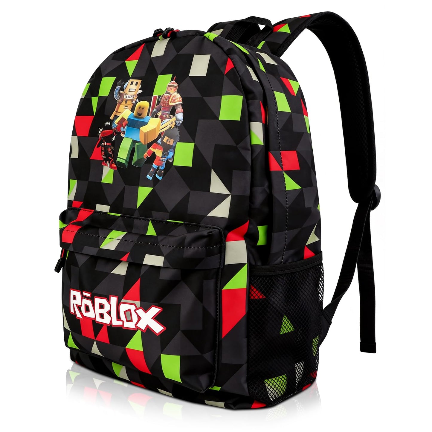 yumcute De-mn Backpack Kids, Teen Game School Bags, Children Primary Schoolbag, Children's School Backpack, 17 Inch Large Capacity Travel Rucksack Waterproof Boys Girls Book Bags for Aged 3-12 Years