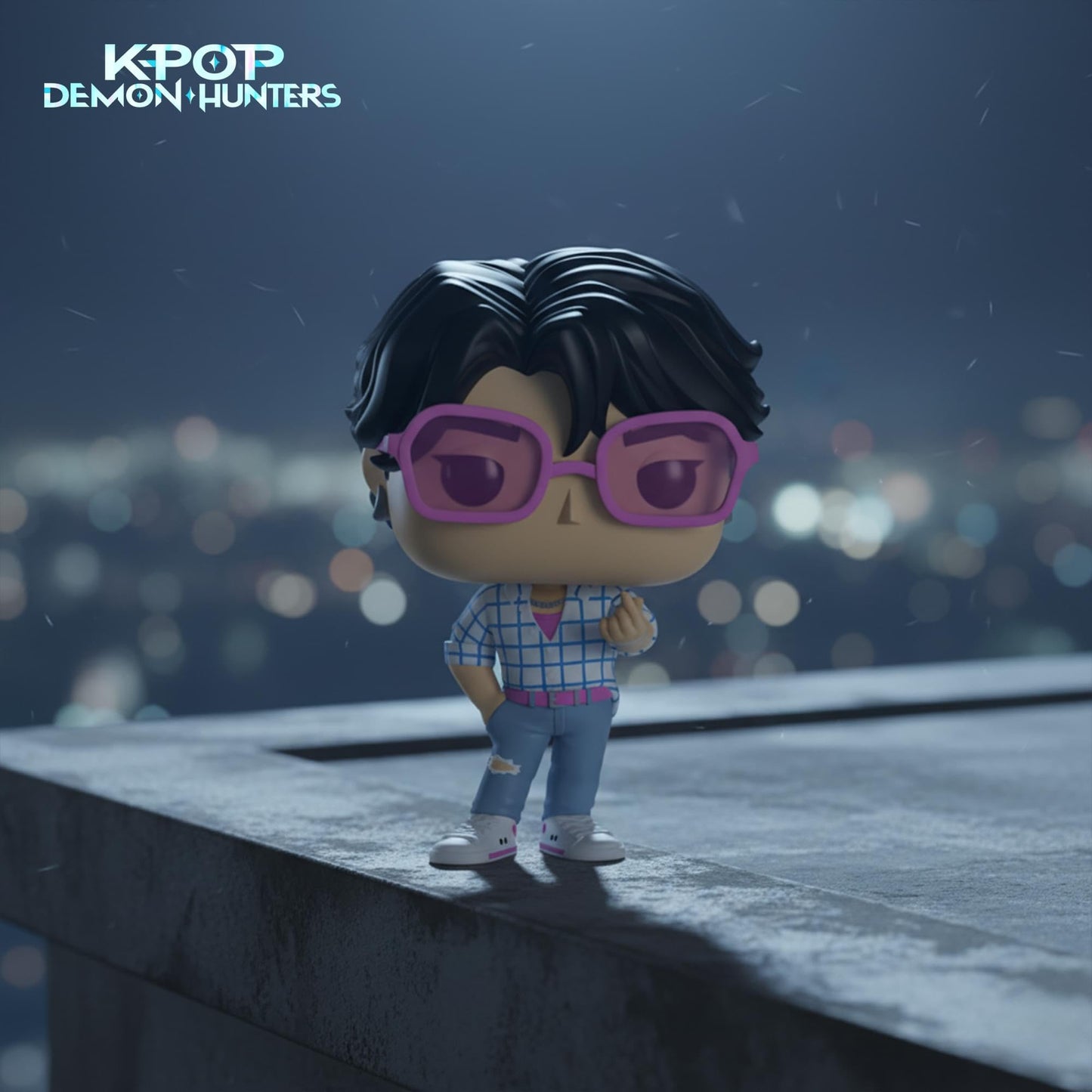 Funko Pop Animation: KPop Demon Hunters - Jinu - 1-6 Odds for Rare Chase Variant - Collectable Vinyl Figure - Gift Idea - Official Merchandise - Toys for Kids and Adults