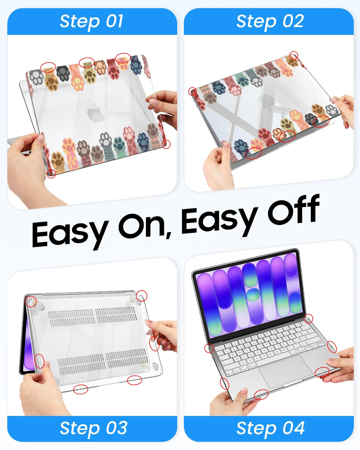 FINTIE Case for MacBook Pro 14 inch M5 2026/M4 2025/M3 2024/M2 2023/M2 2021