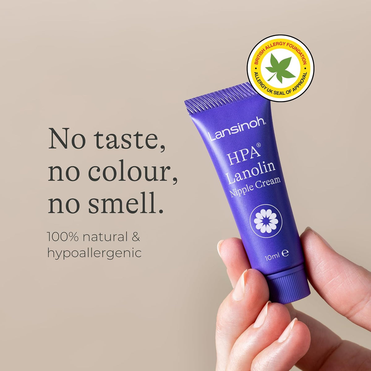 Lansinoh HPA Lanolin Nipple Cream - 10ml - 100% Natural Hypoallergenic