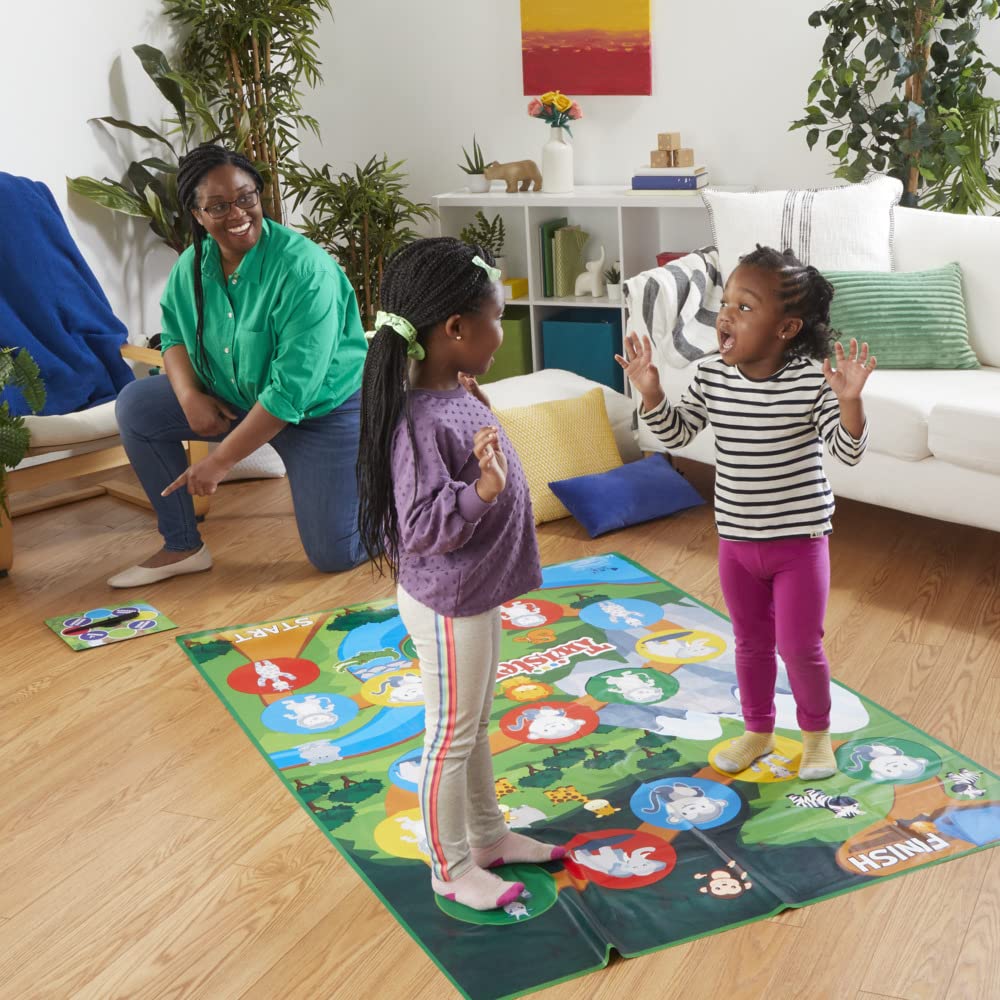 Hasbro Gaming Twister Game, Family and Kids Party Game, Twister Board Game Ages 6 and Up, Indoor and Outdoor Classic Game - English Version
