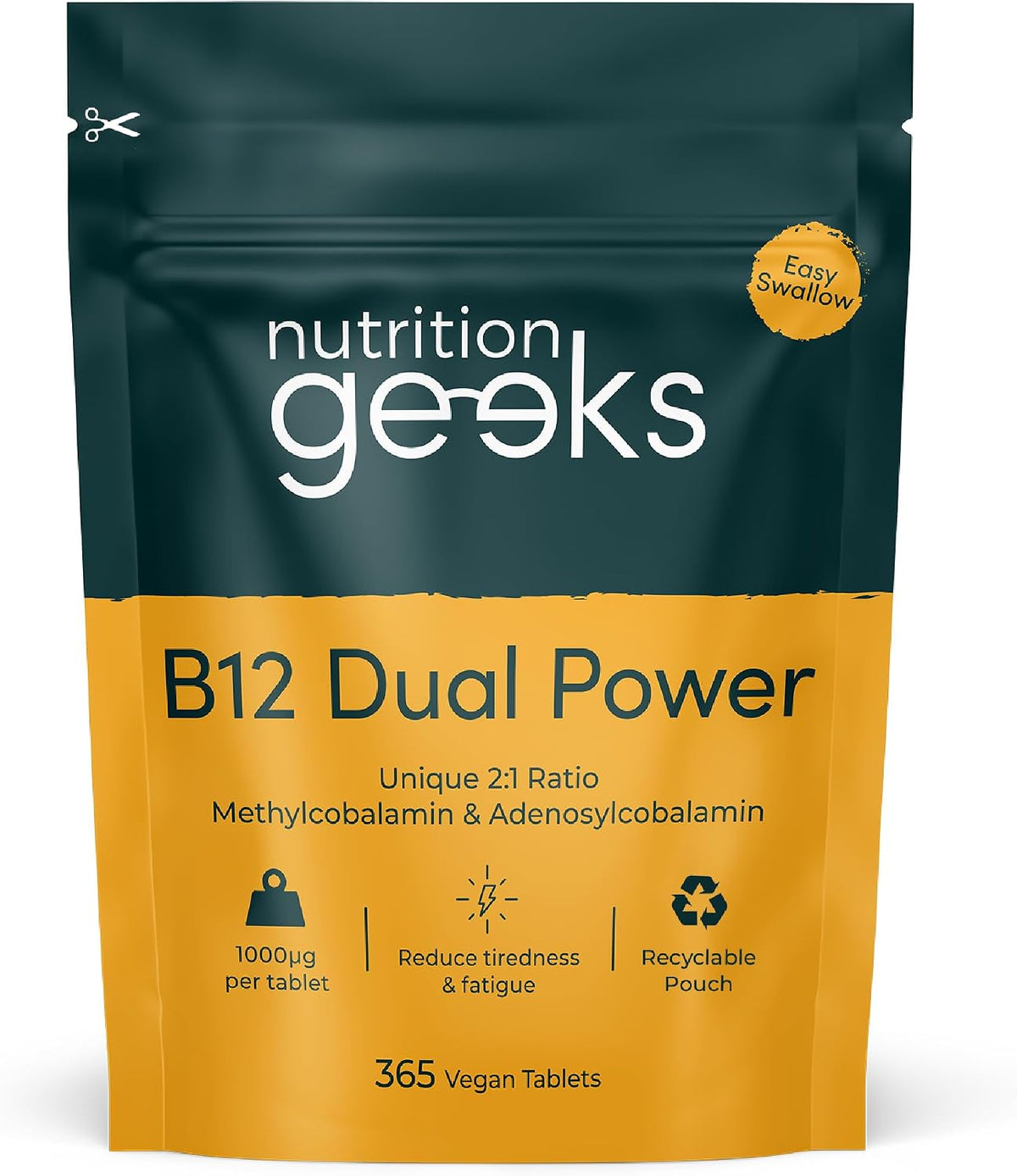 Vitamin B12 Tablets 1000mcg, 365 Tablets