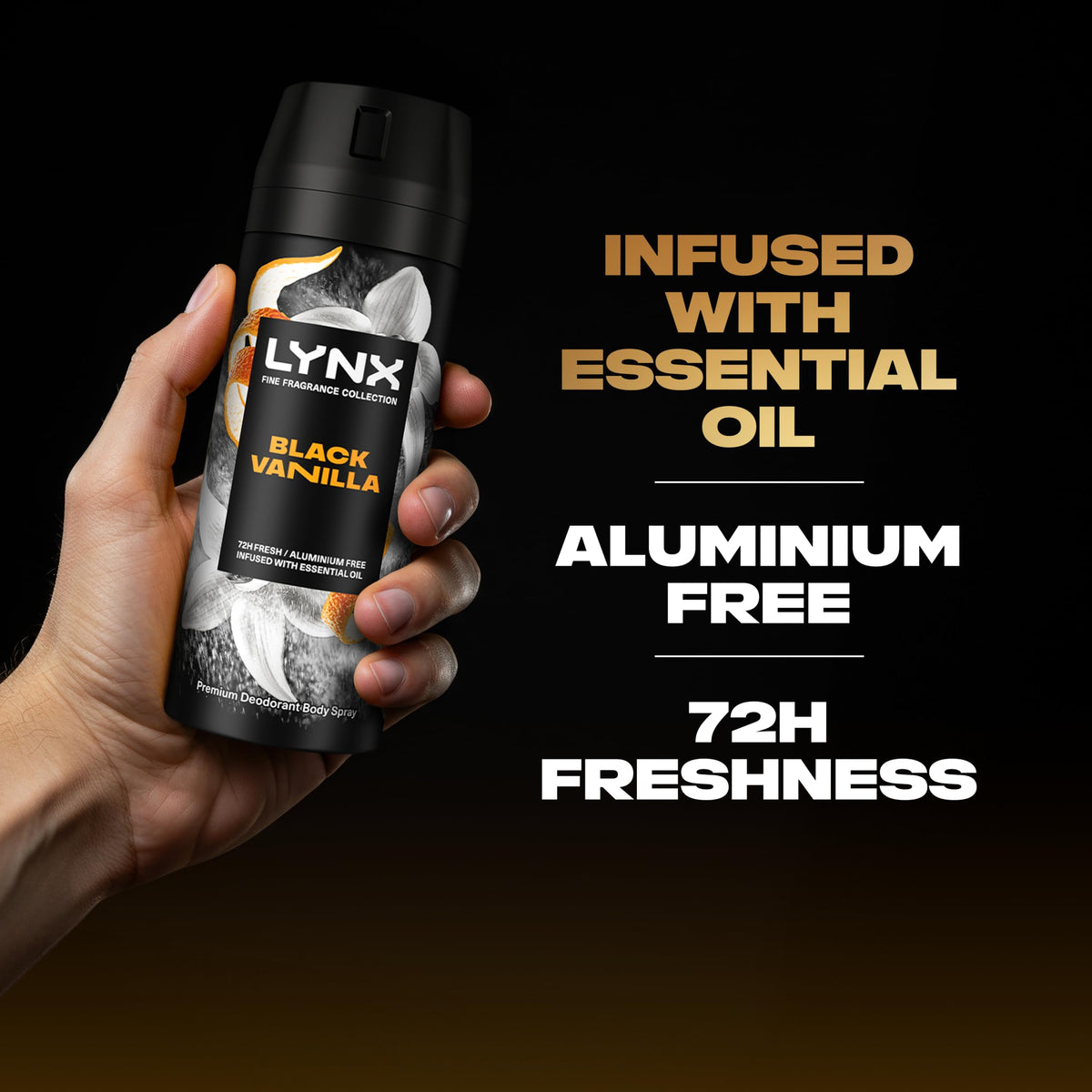 Lynx Fine Fragrance Collection Marshmallow Smoke Premium Body Spray 150 ml