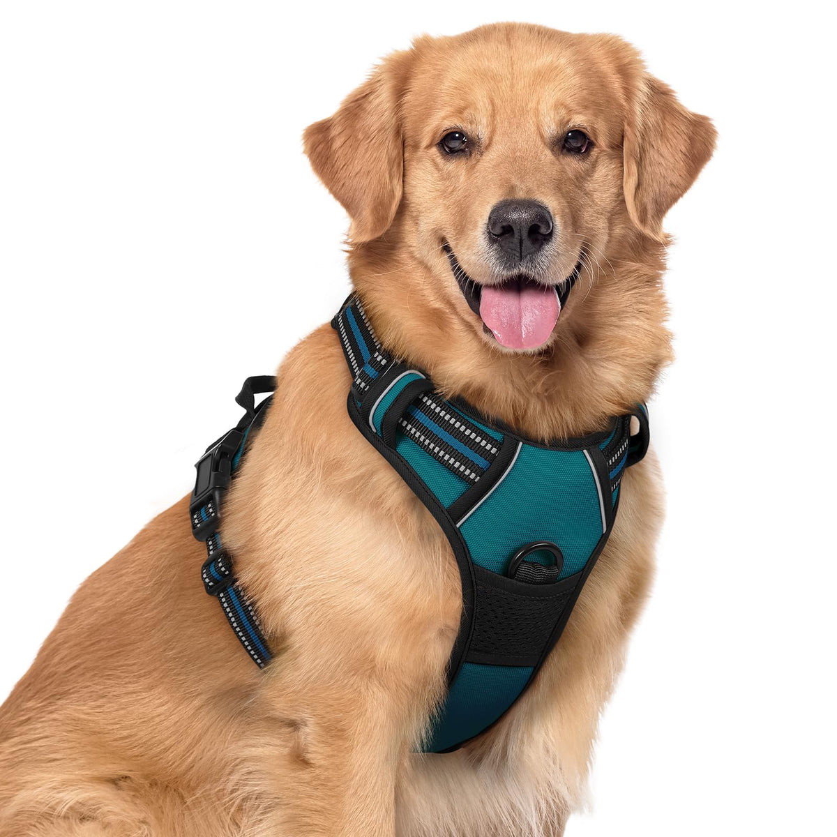 rabbitgoo Dog Harness Large Dog, No Pull Vest with Front Clip & Handle