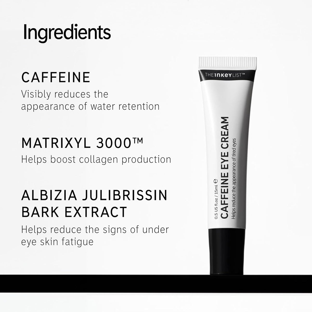 The INKEY List Caffeine Eye Cream 15ml