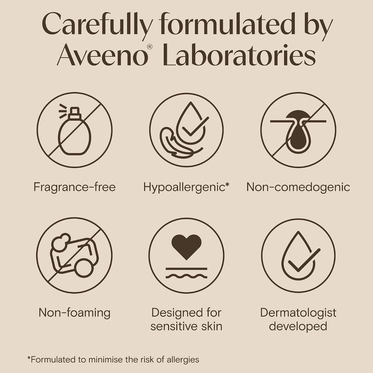 AVEENO Face CALM+RESTORE Nourishing Oat Cleanser (1x 200ml)