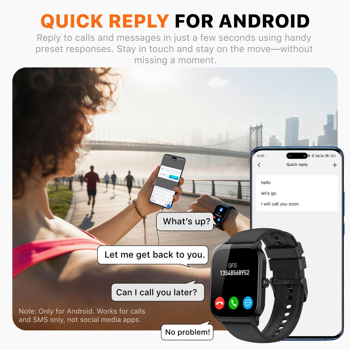 Smart Watch for Women Men - Answer/Make Call, Fitness Tracker Smartwatch for Android iPhone Compatible, Sleep Female Cycle, 120+ Sports Modes Step Counter (Blue, 2 Straps)