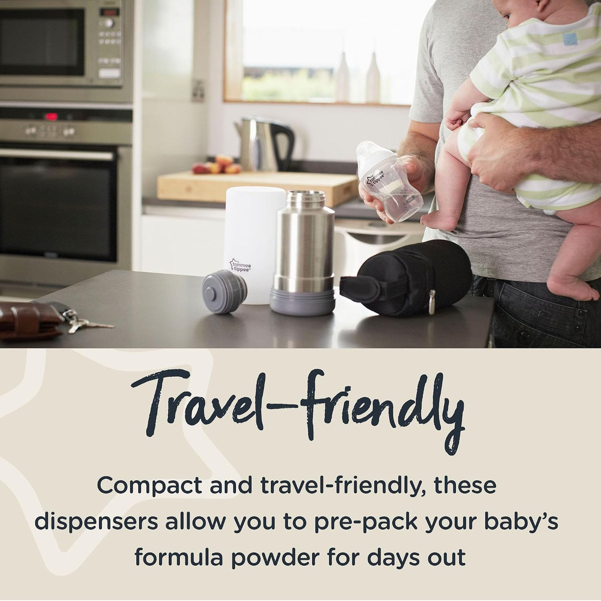 Tommee Tippee Milk Powder Dispensers Pack of 6