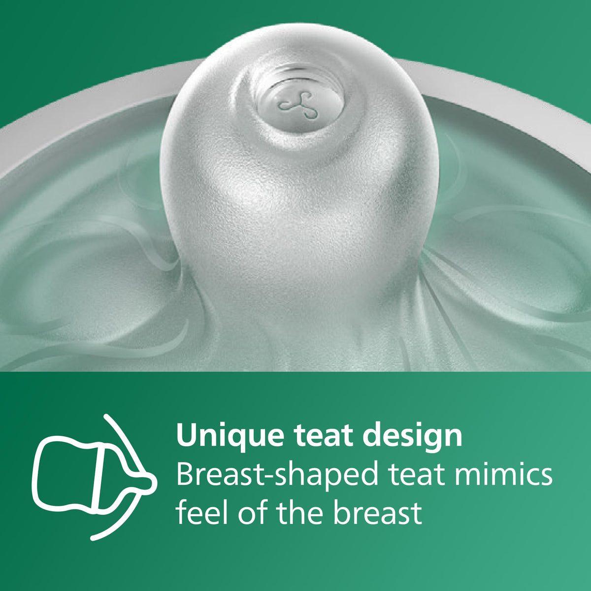 Philips Avent Natural Response Glass Baby Bottles 8oz/240 ml with Medium Flow Teats (Flow 3), 2 Pack, SCY933/02