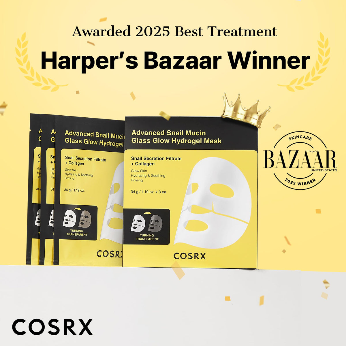 COSRX Advanced Snail 92 All in One Cream 100g, Facial Gel Moisturiser