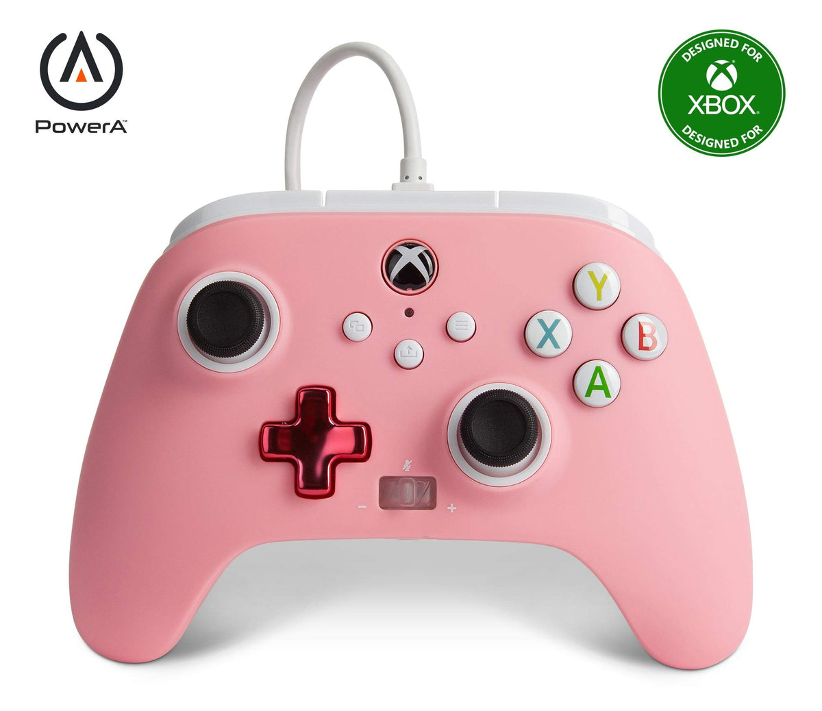 PowerA Enhanced Wired Controller for Xbox Series X|S, Wired Video Game Controller, Gamepad for Xbox X and S, Officially Licenced by Xbox, 2 Years Manufacturer Warranty - Purple Hex