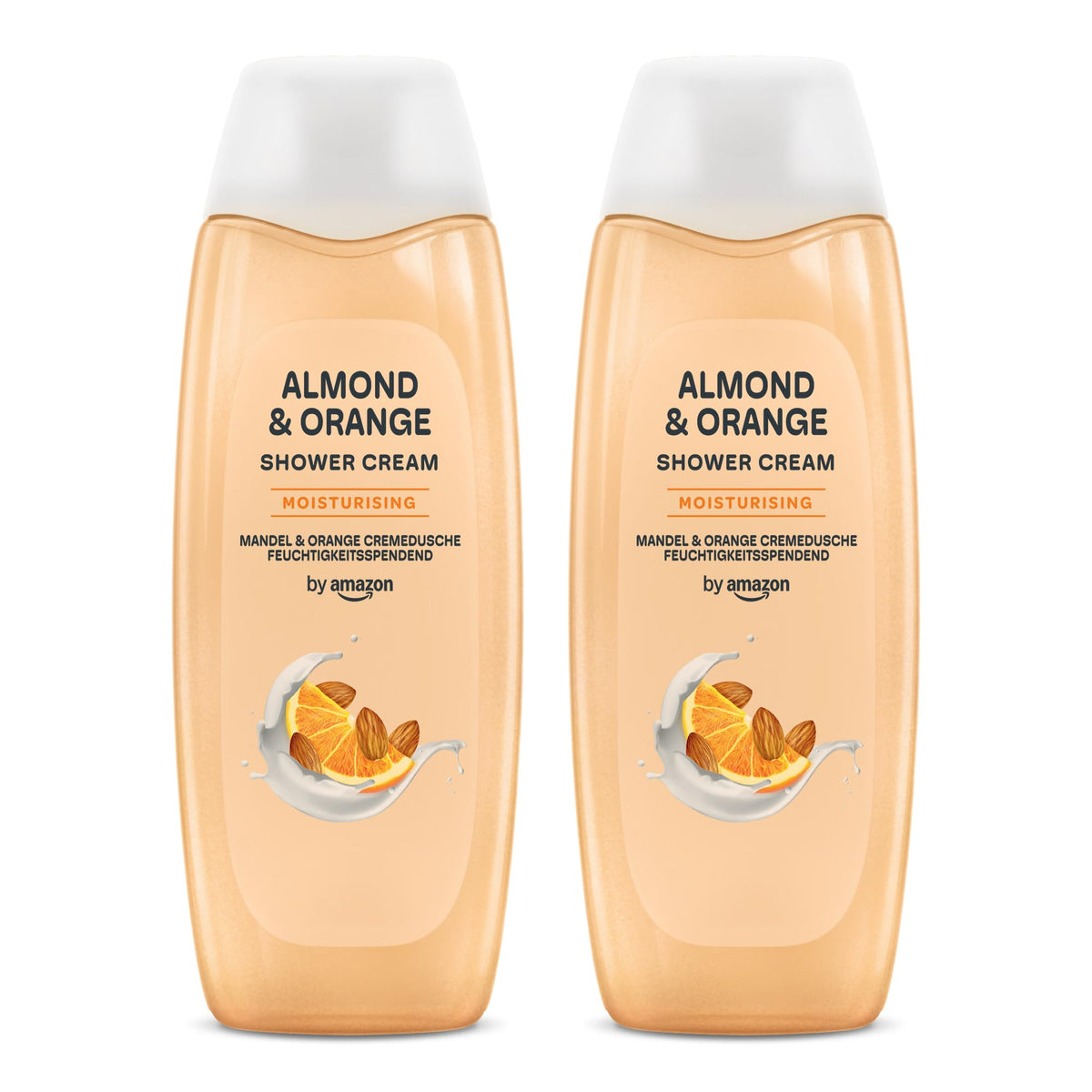 by Amazon Vanilla & Coconut Shower Gel, 2 x 500ml