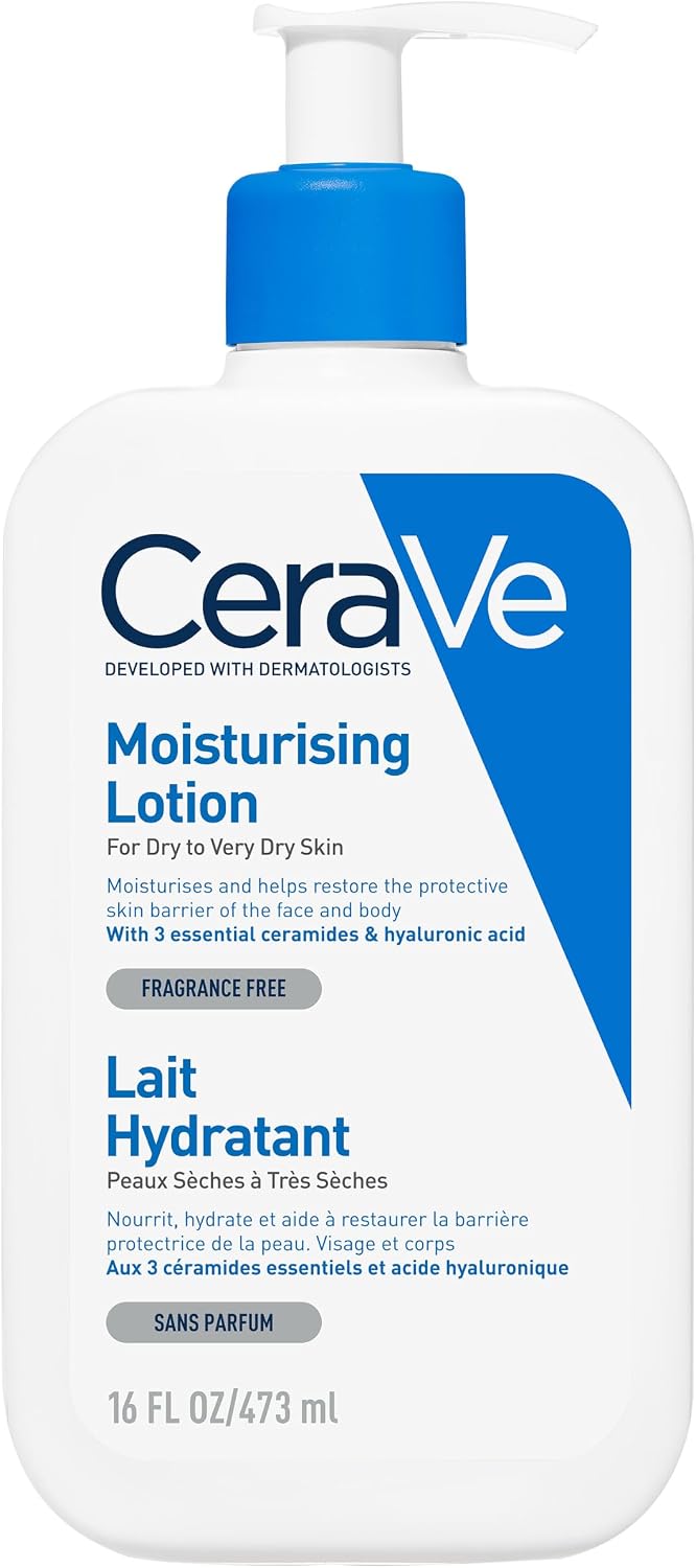 CeraVe Moisturising Lotion with Ceramides for Normal to Dry Skin, 473ml