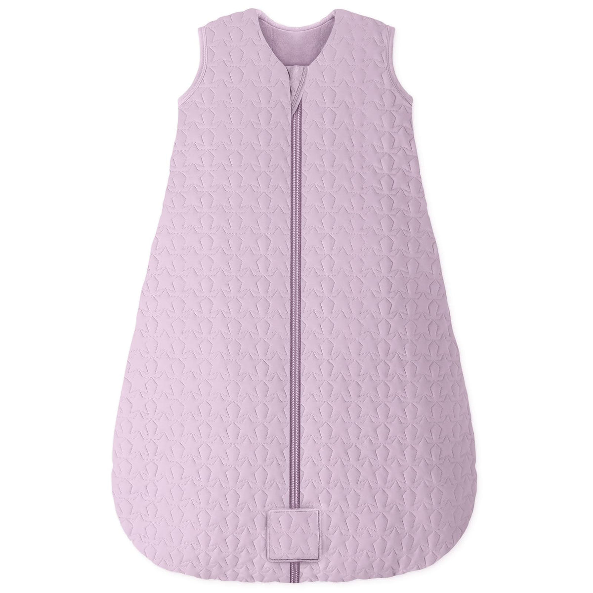 Unnivoll Baby Sleeping Bag 2.5 Tog 0-6 Months 100% Cotton Winter Sleeping Bag Baby 2-Way Zipper Quilted Sleep Sack for Newbron Infant Warm Soft Apricot