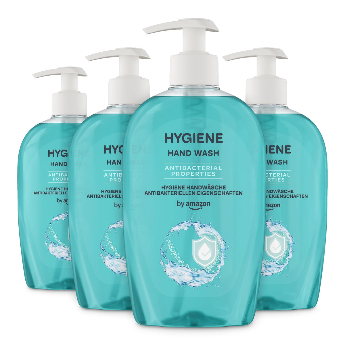 by Amazon Milk & Honey Hand Soap, 4 x 500ml