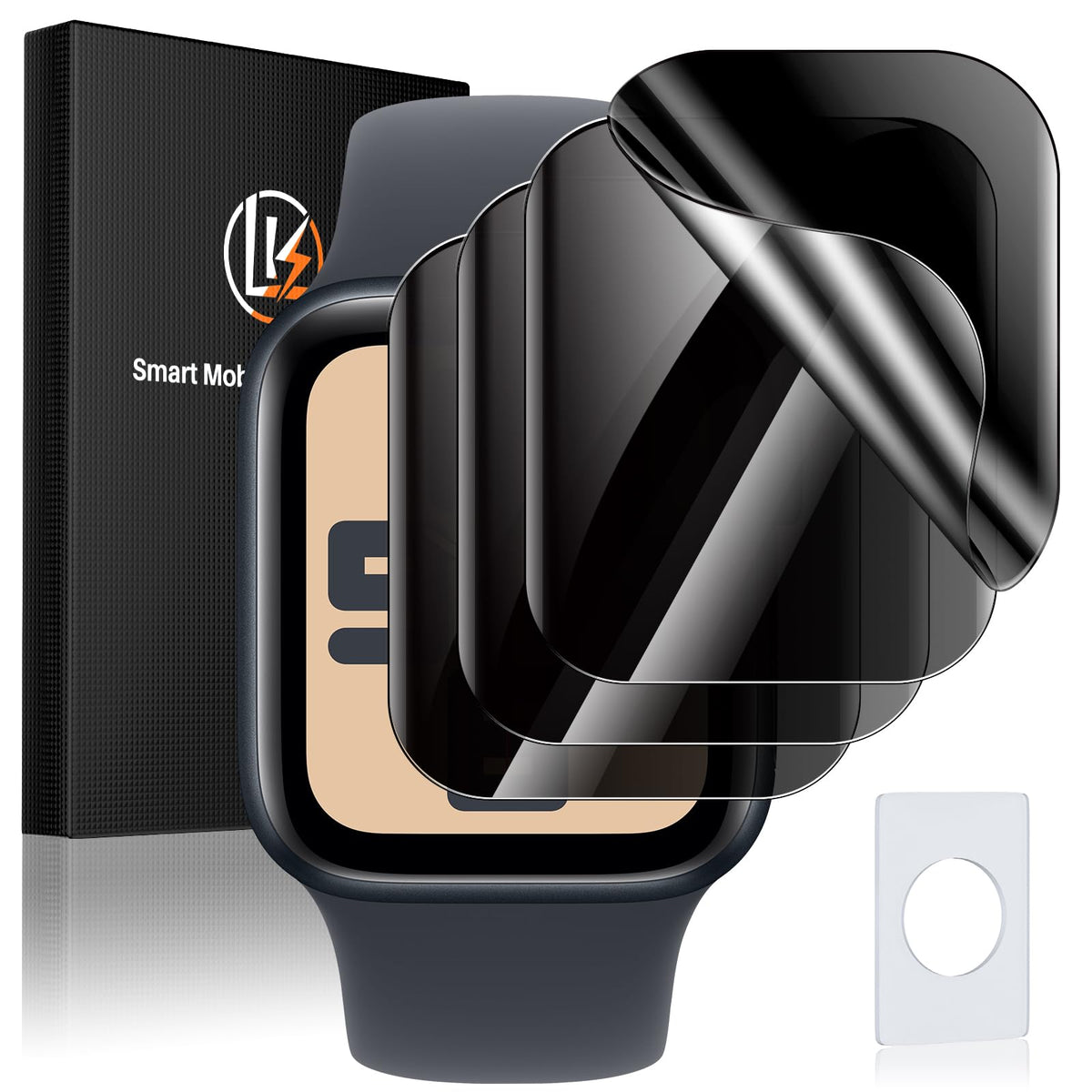 LK 6 Pack for Apple Watch Series 12/11/10 42mm Screen Protector