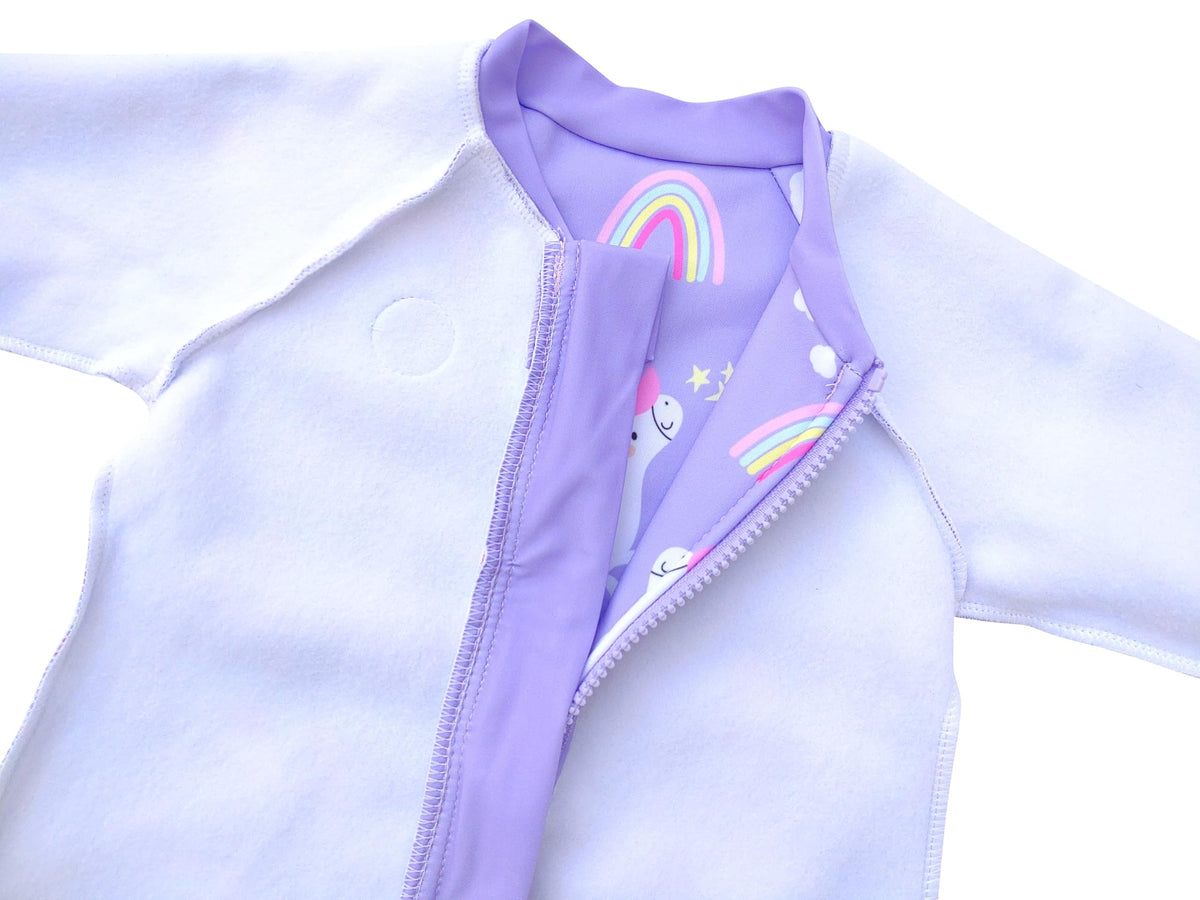 Swimbubs Baby Swimming Warm Suit Boys Fleece Lined Wetsuit Girls UV UPF50 Sun Protection Swimsuit