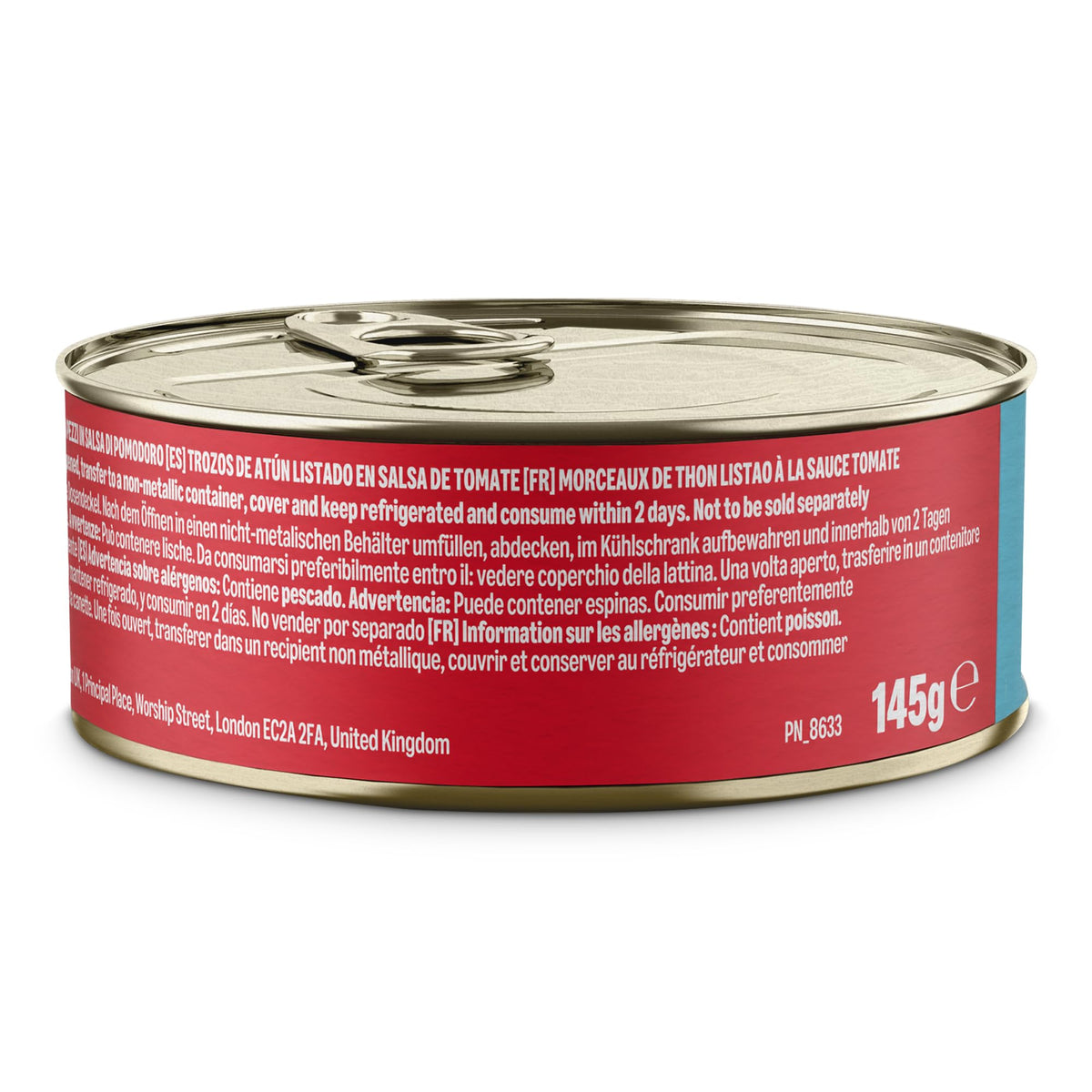 by Amazon MSC Skipjack Tuna Chunks in Spring Water, 4x145g