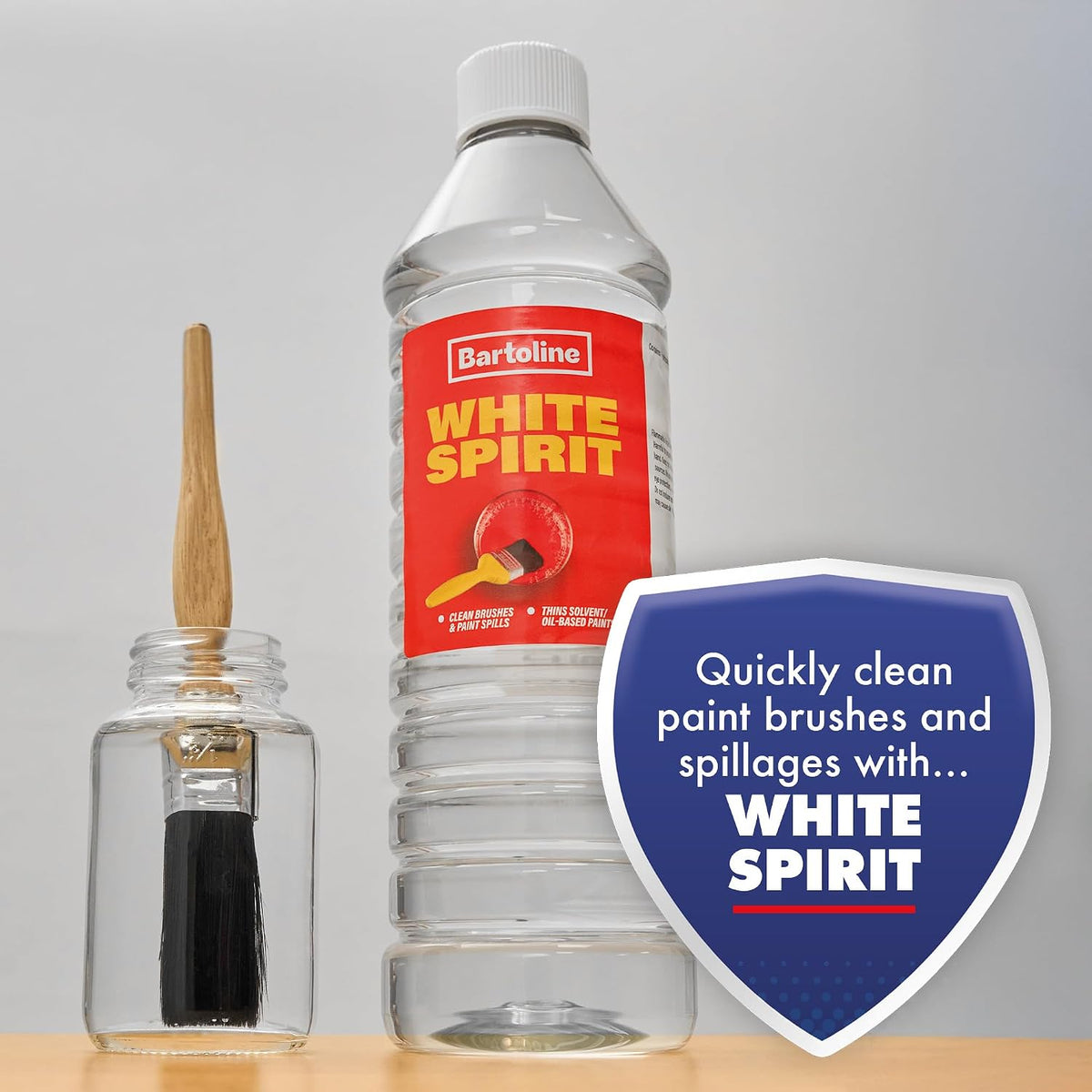 Bartoline White Spirit 500ml – High-Quality Paint Thinner & Brush Cleaner for DIY