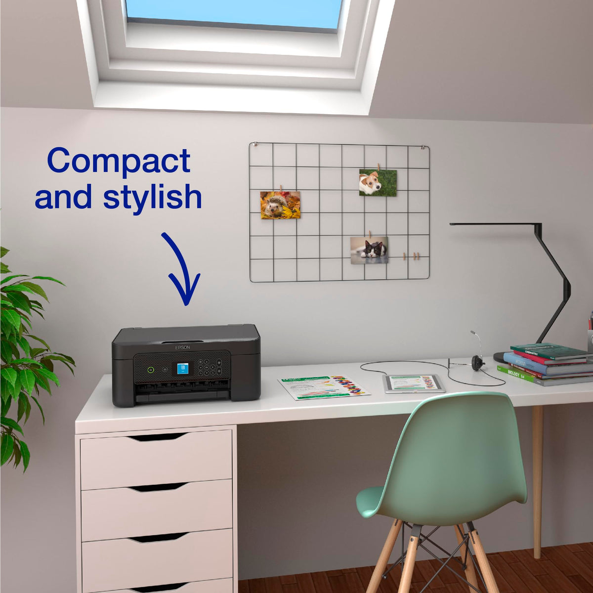 Epson Expression Home XP-5200 Precision Core 3-in-1 Ink Multifunction Printer, Scanner, Copier, WiFi, 1440dpi, Duplex, 2.4 Inch Display, DIN A4, incl. 3 Months Readyprint Flex Trial