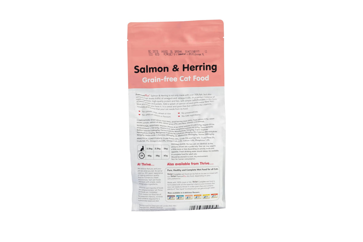 thrive Cat PremiumPlus Dry Food- CHICKEN with TURKEY 1.5kg