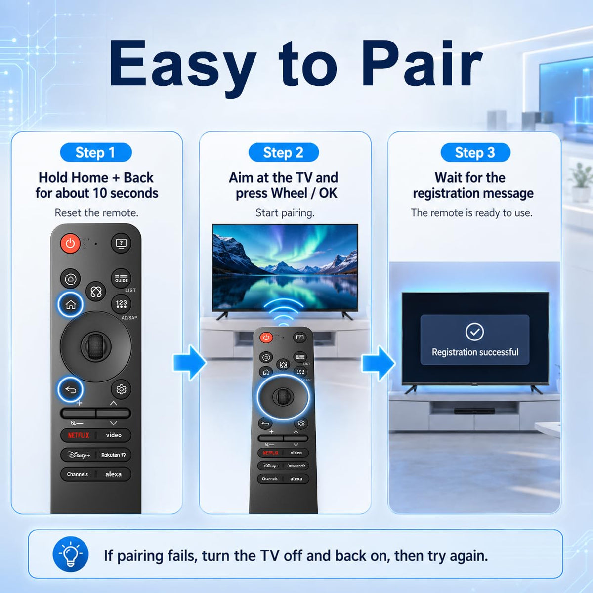 for LG TV Remote, Universal for LG Remote Control Smart TV Replacement