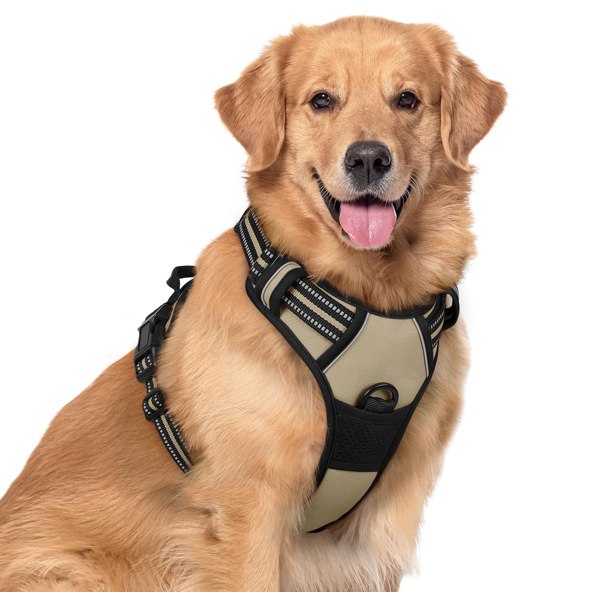 rabbitgoo Dog Harness Large Dog, No Pull Vest with Front Clip & Handle
