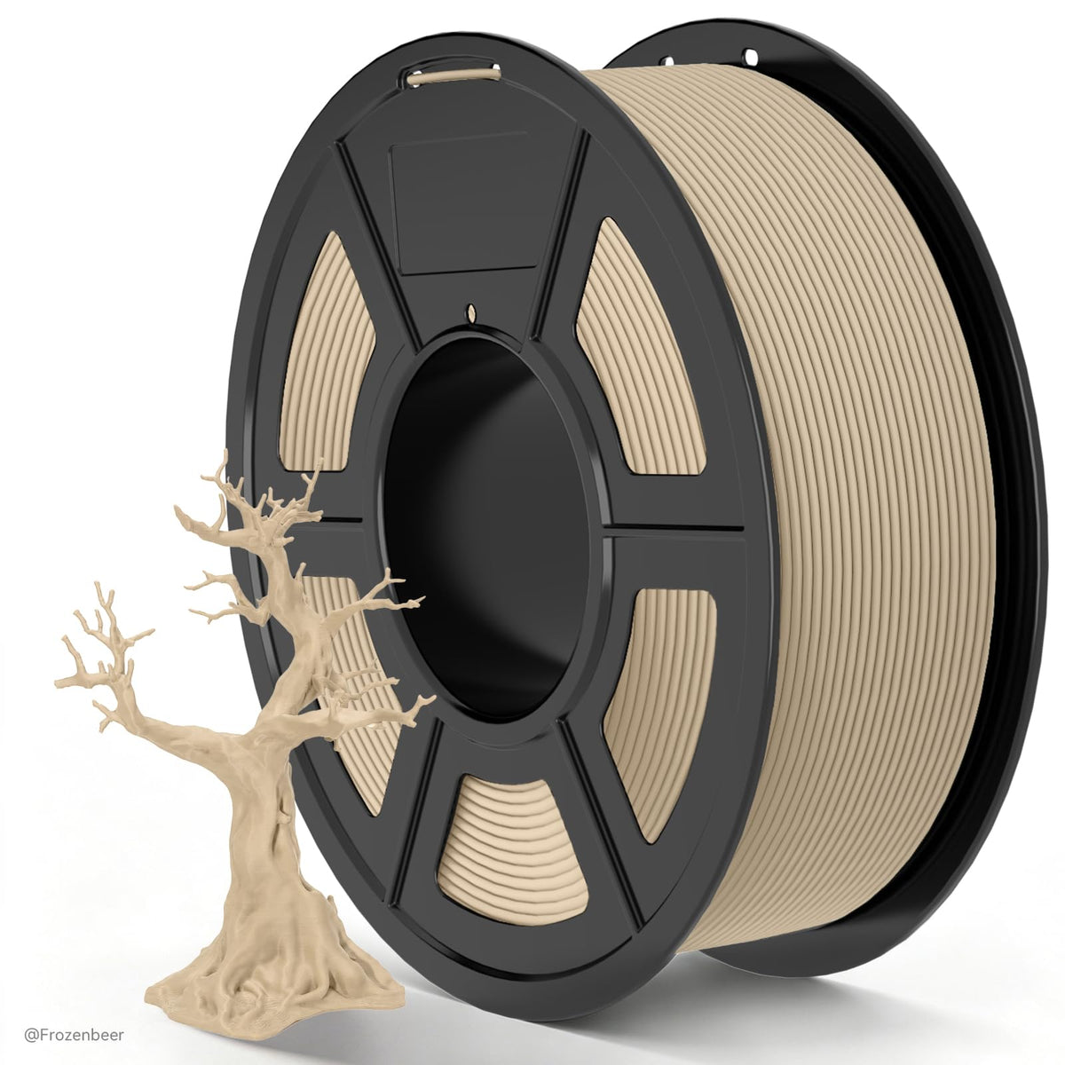 TECBEARS Matte PLA Filament 1.75mm, 600mm/s Rapid Print, 1kg Sky Blue