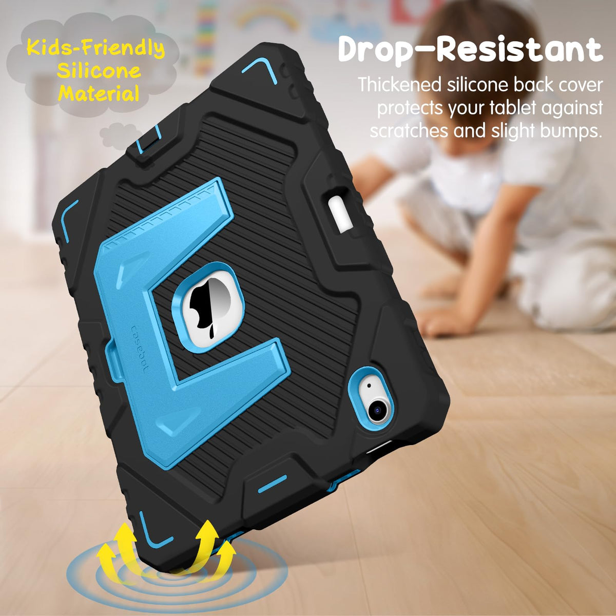 FINTIE Kid-Friendly Case for iPad (A16) 11th Gen 11 Inch, iPad 10th Gen