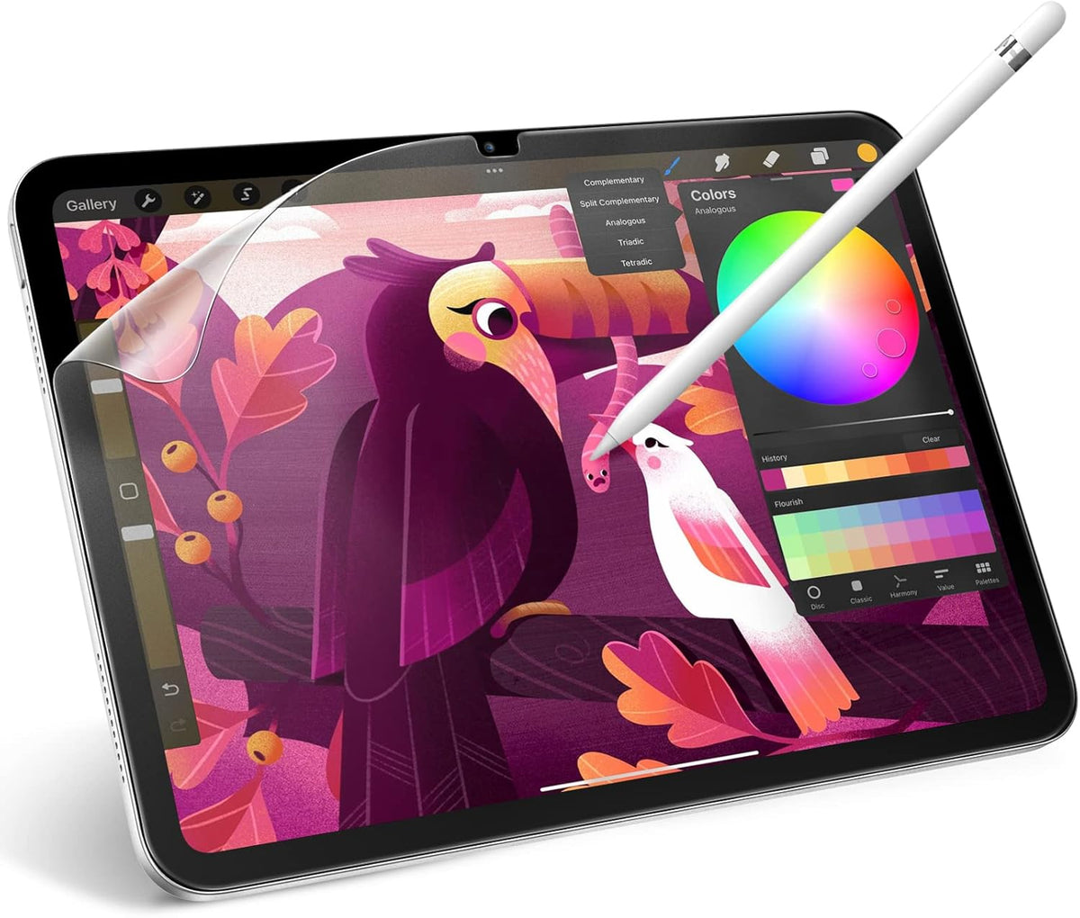 JETech Paper Matte Screen Protector for iPad (A16) 11th/10th Gen, 1-Pack