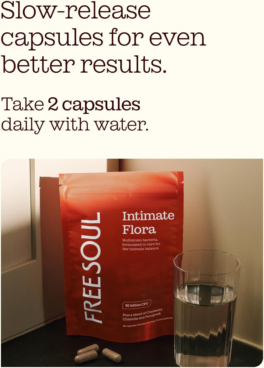 Free Soul Intimate Flora Bio Cultures for Women