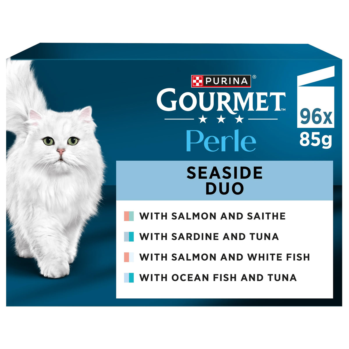 GOURMET Perle Delighters Collection in Gravy Wet Cat Food 40x85g