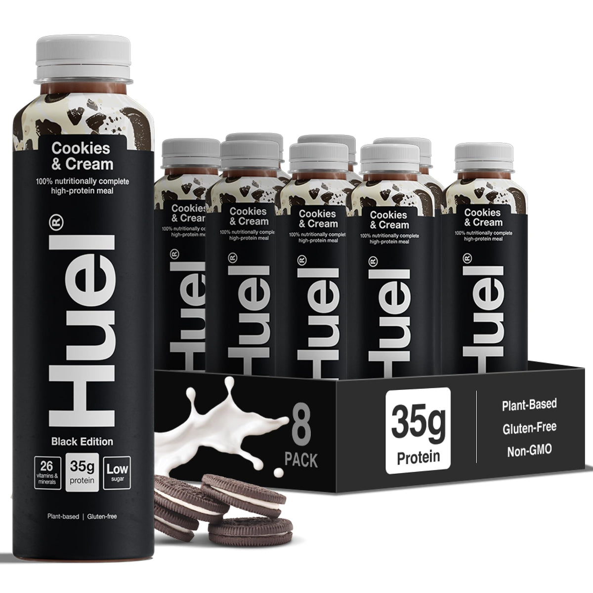 Huel Black Edition RTD | 12x500ml 35g Protein | Chocolate