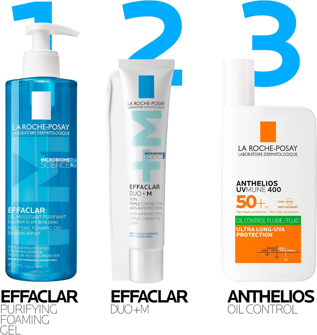 La Roche-Posay Effaclar Duo+M, Anti-Breakout Corrective Gel, 40ml