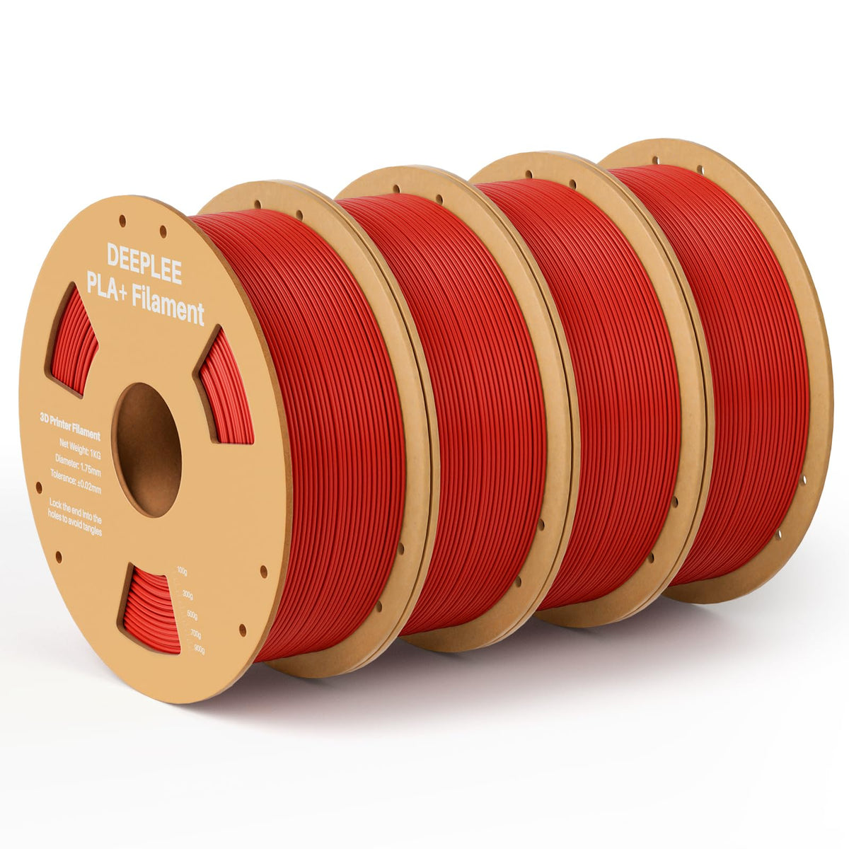 DEEPLEE PLA Plus 1.75mm Filament White 1kg