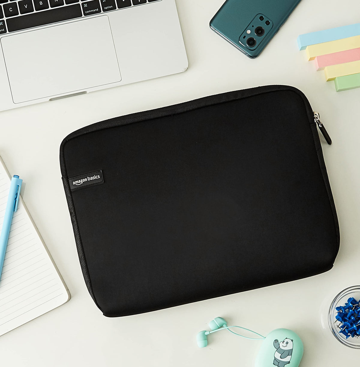 Amazon Basics 14 inch Laptop Sleeve Case - Black