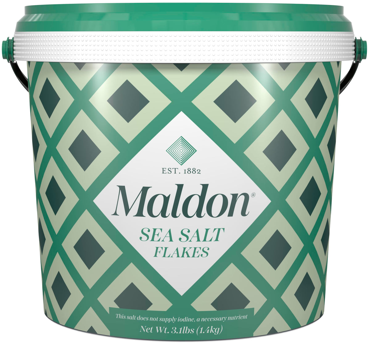 Maldon - Sea Salt Flakes, Unique Pyramid Shaped Salt Flakes, Perfect for a Wide Range of Dishes, Hand-Harvested for Four Generations, 570g Tub