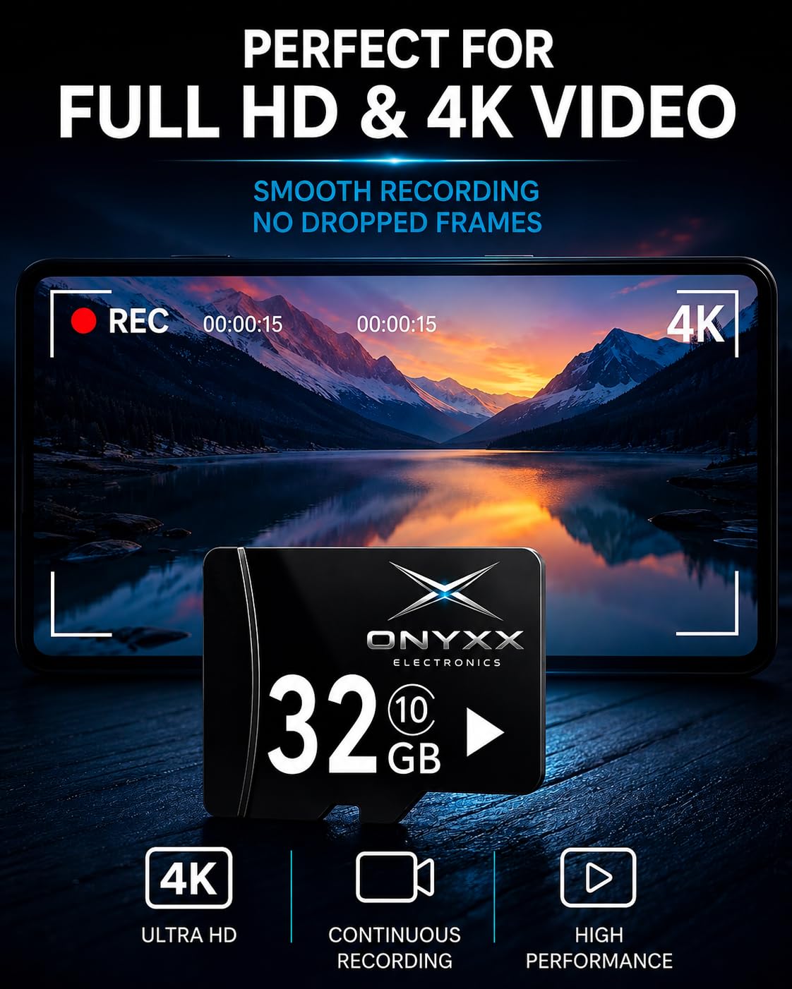 16GB Micro SD Card Class 10 High Speed Memory Card TF Card for Smartphone, Camera, Tablet, Dash Cam, Speaker, Android Devices, HD Video Recording & Data Storage