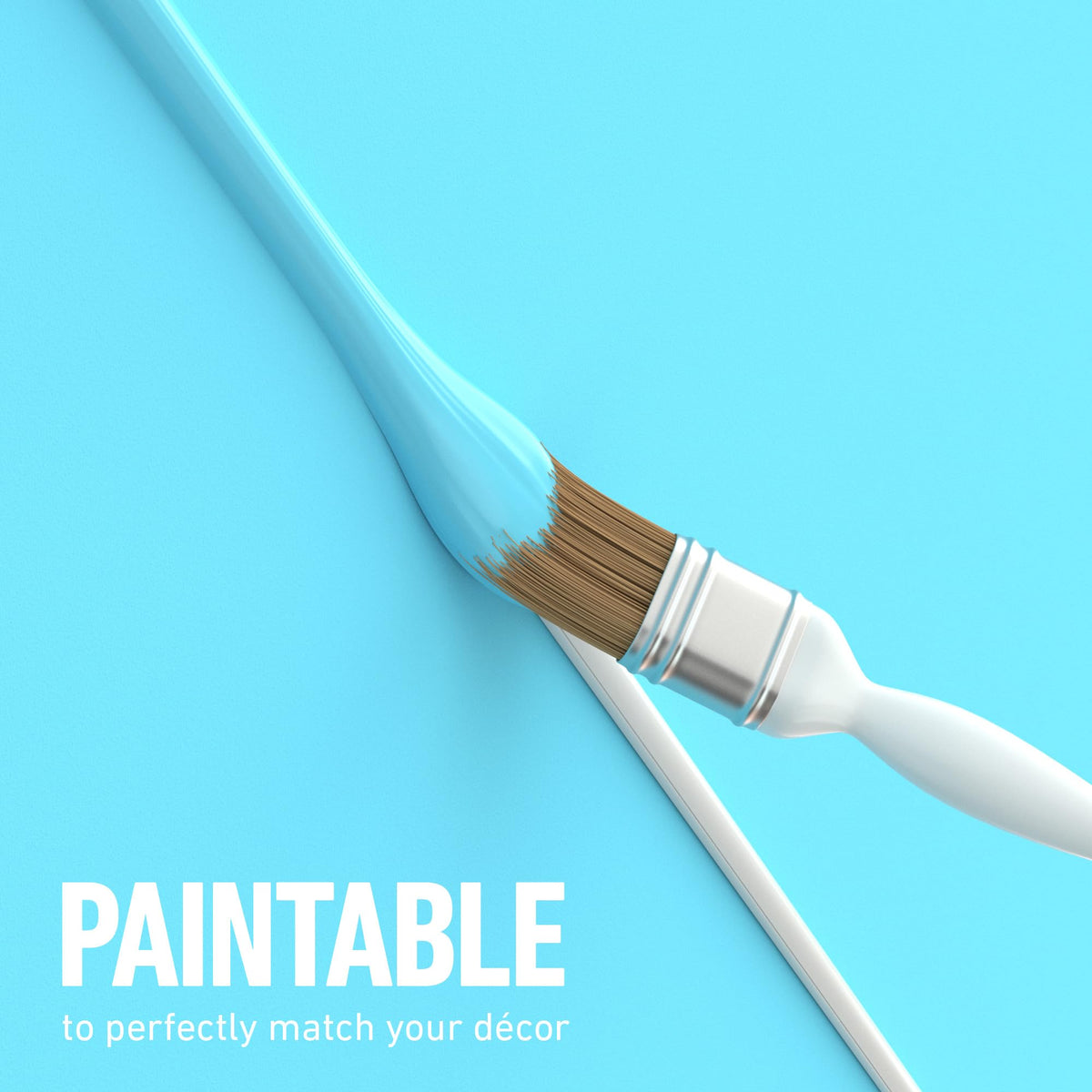D-Line 30x15mm Cable Trunking 4m Multipack, Half Round Profile, Self-Adhesive Wire Cover, Paintable Cable Management - 10x 30mm (W) x 15mm (H) x 40cm Lengths and Accessories - White