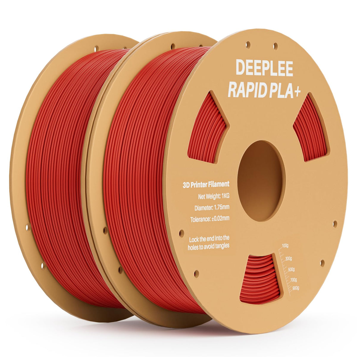 DEEPLEE Rapid PLA Plus Filament 1.75mm Orange 1kg