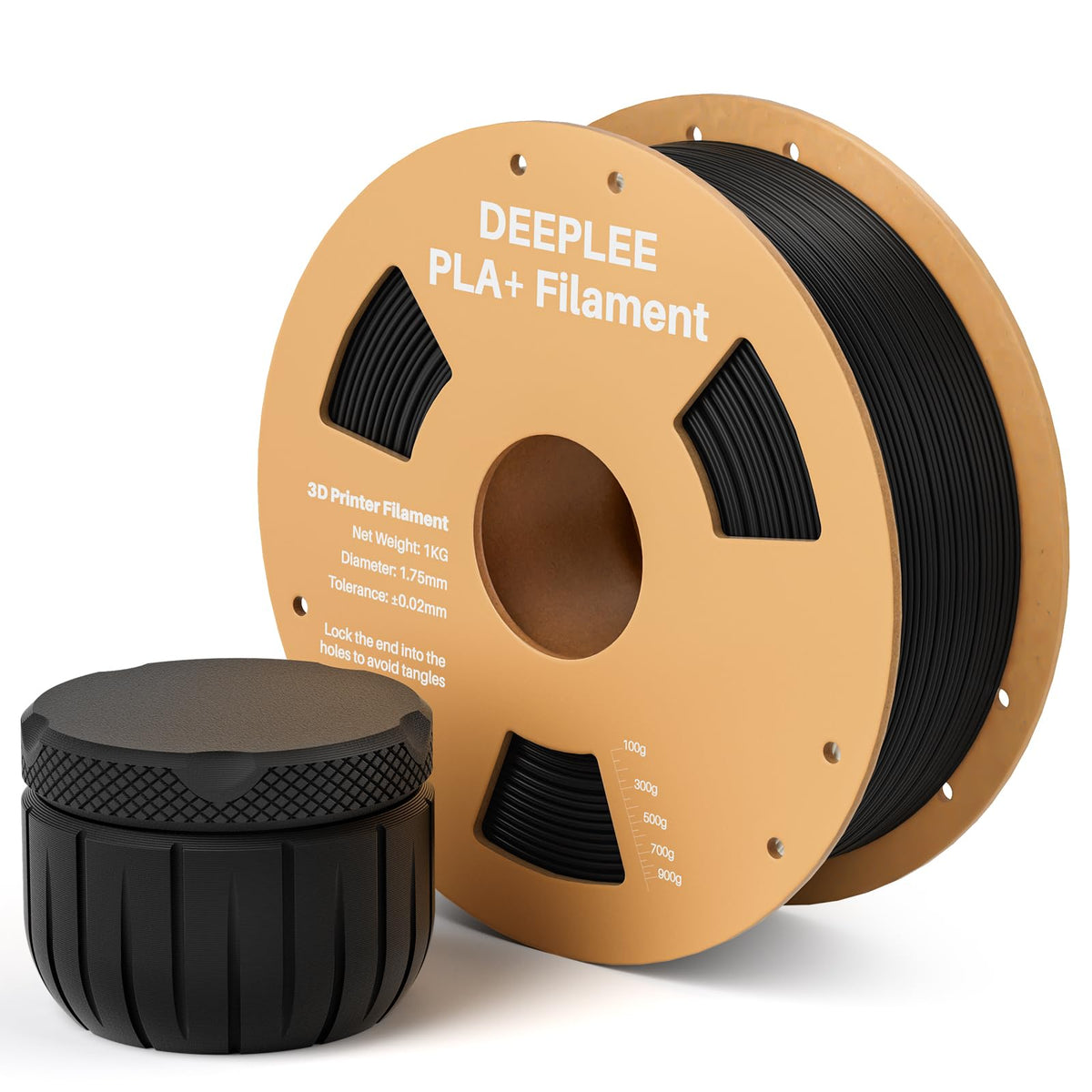 DEEPLEE PLA Plus 1.75mm Filament White 1kg