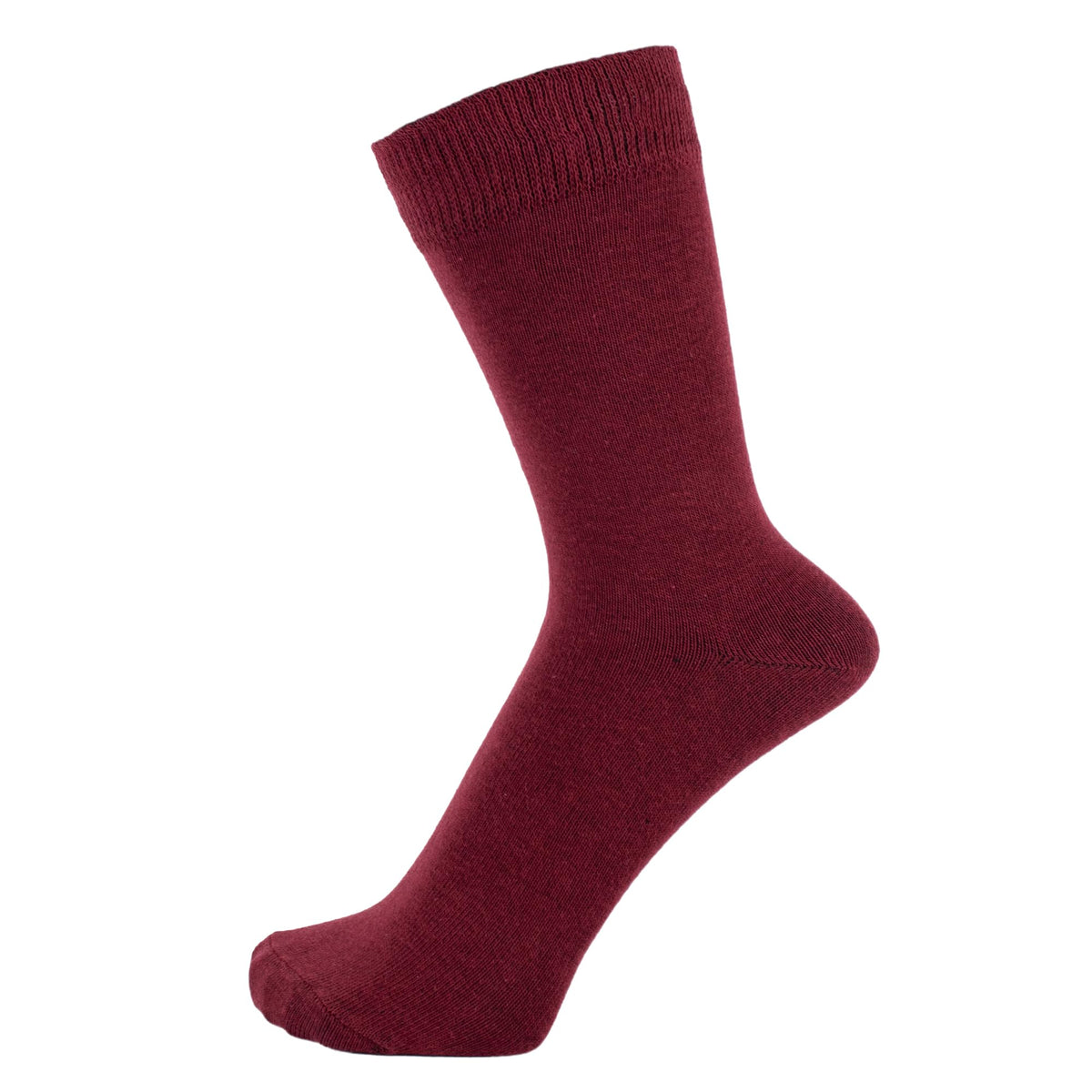 ZAKIRA Combed Cotton Dress Socks, Crew Socks