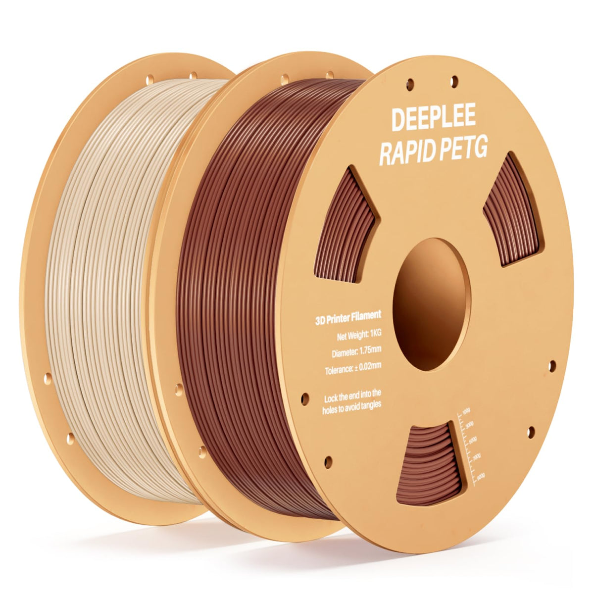 DEEPLEE Rapid PETG Filament 1.75mm Black 1KG