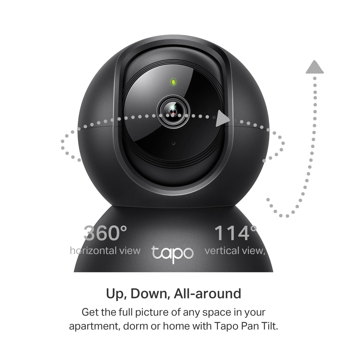 Tapo C200 Full HD Pan/Tilt Indoor Security Camera Pet Camera House Security